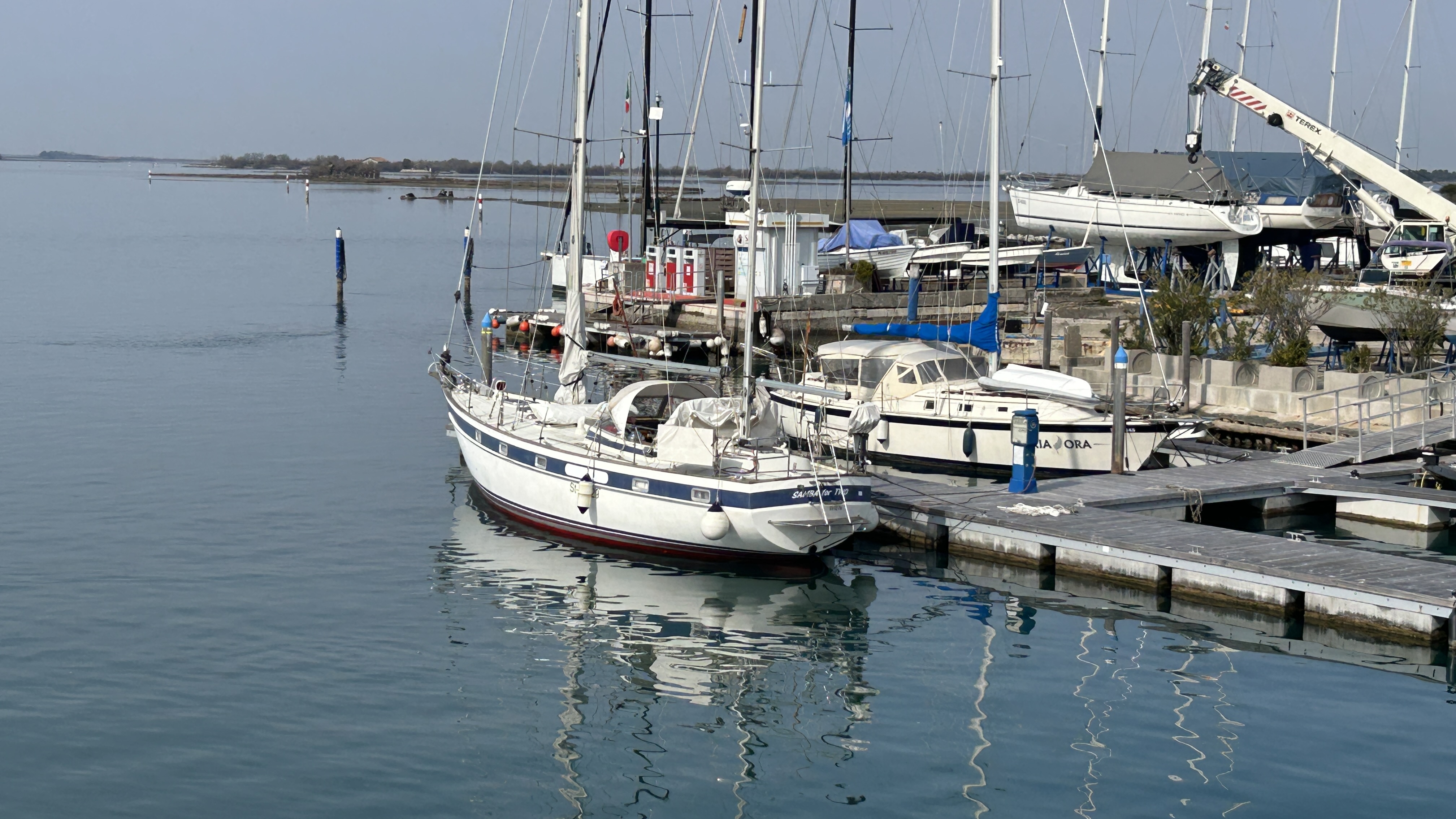 Der Hafen von Grado