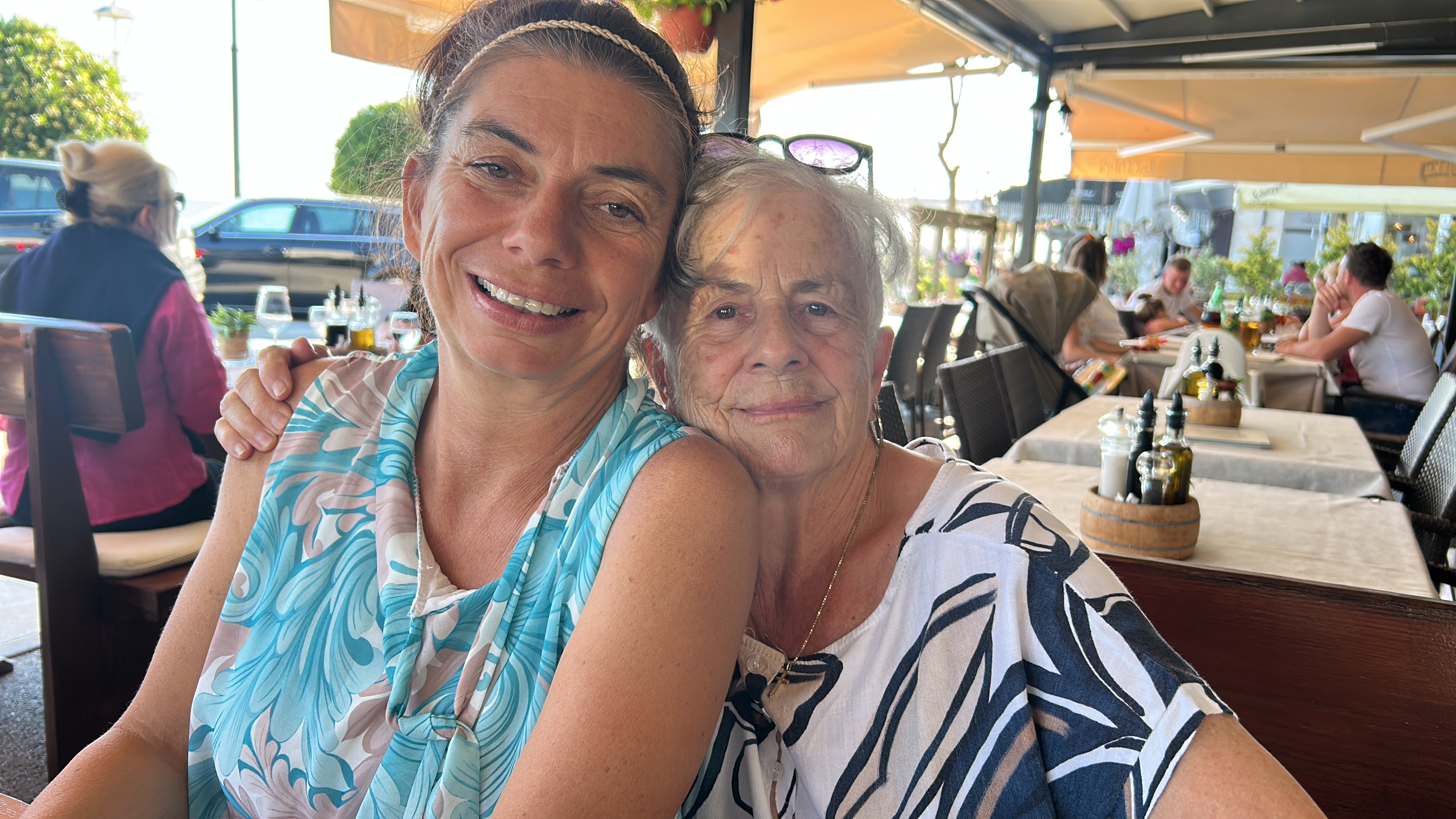 Doris mit ihrer Mutter Rosi