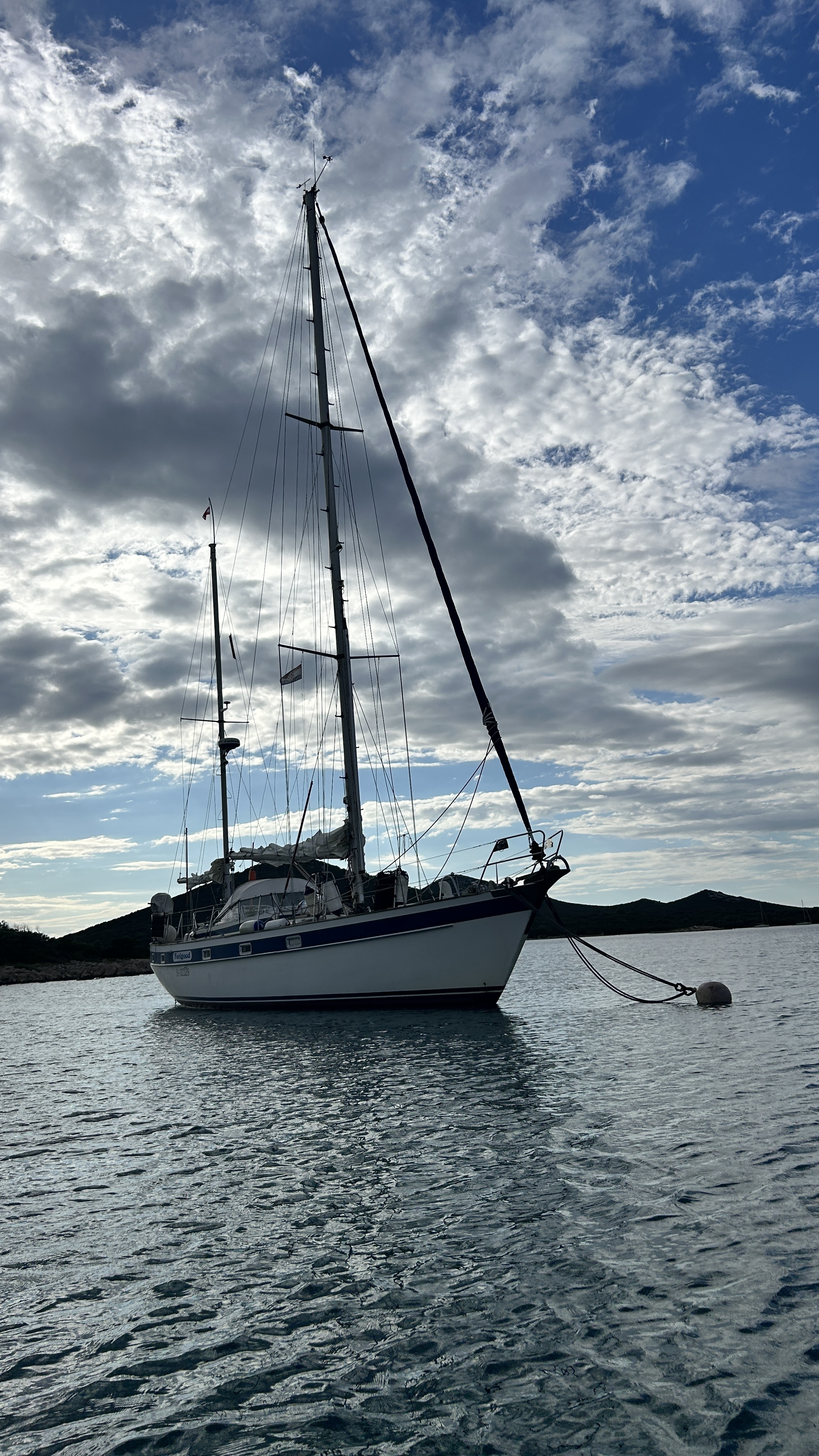 Vor Anker bei Zapuntel