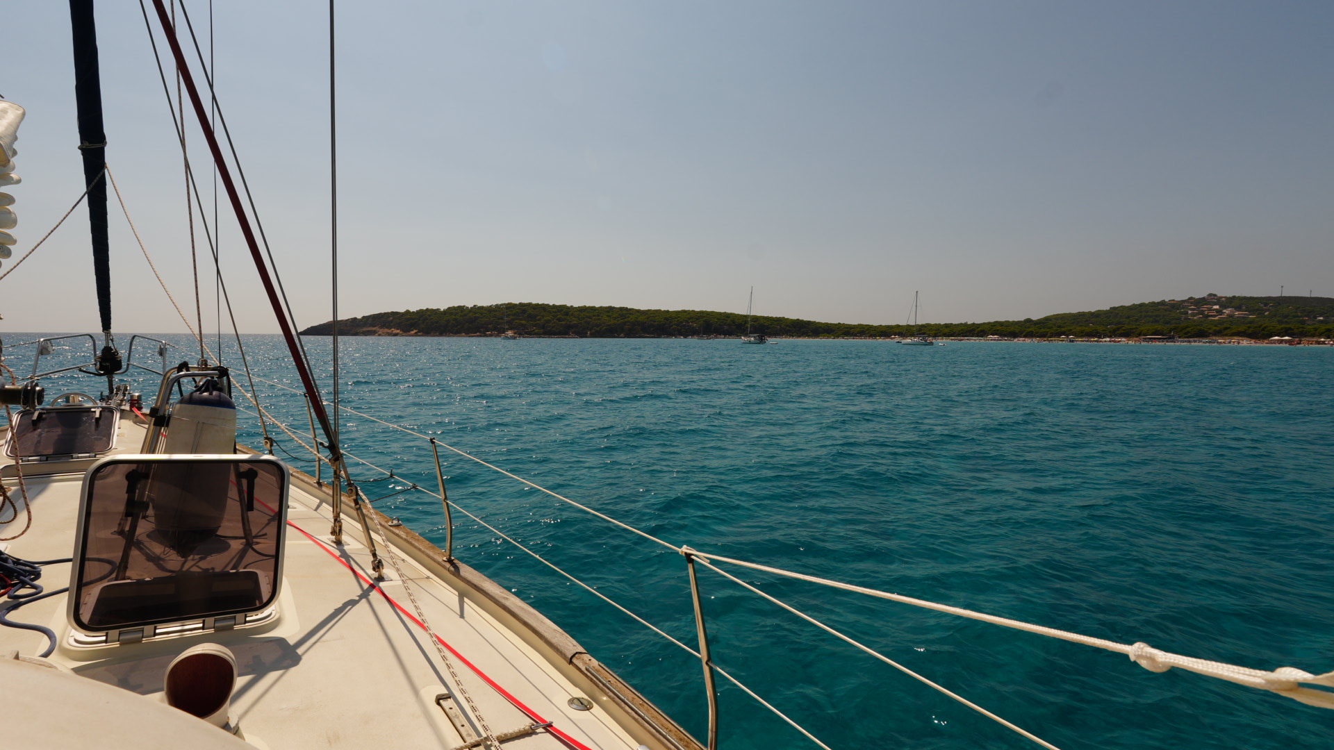 Ruhiger Tag in der Bucht