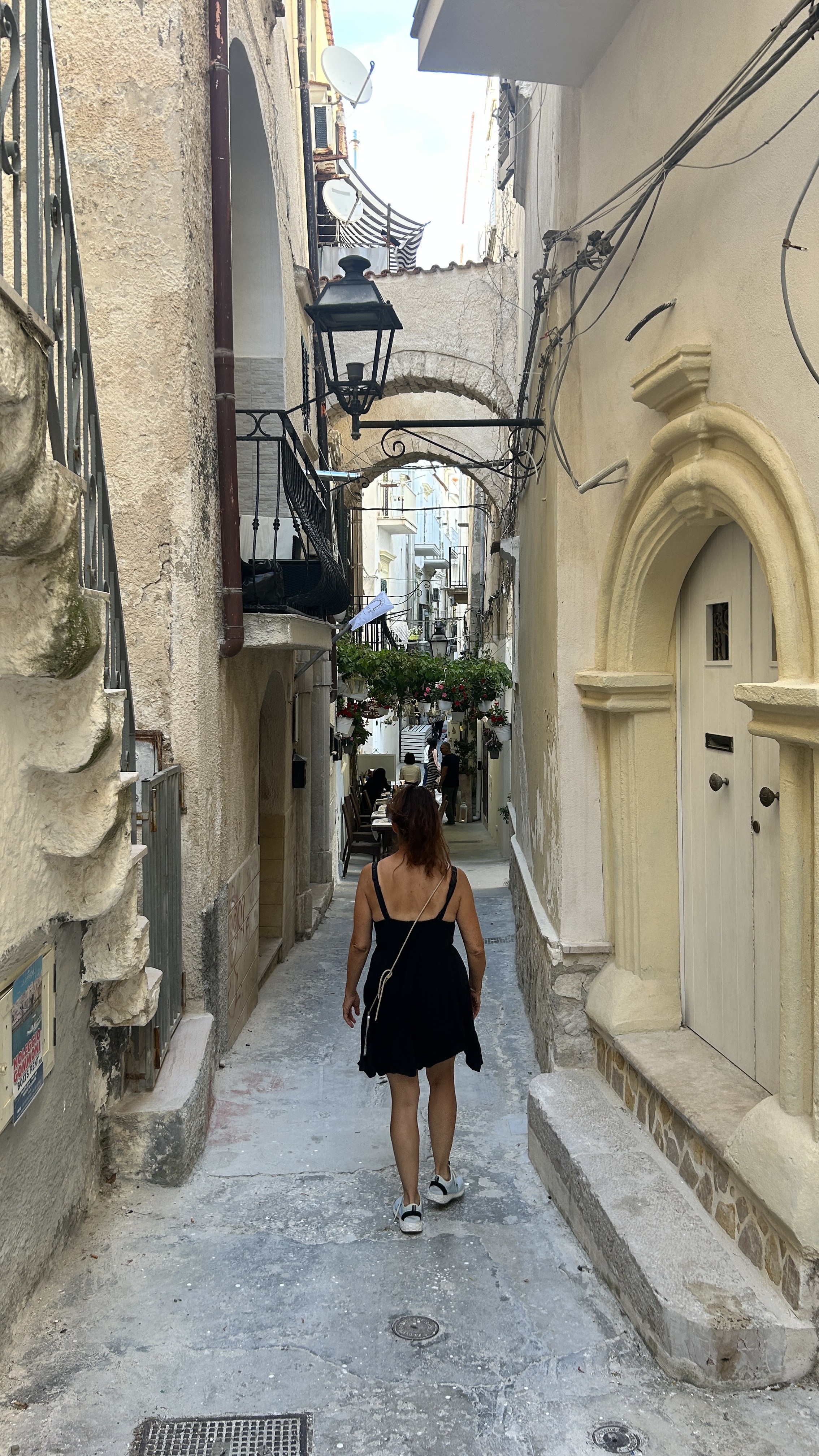 In den Gassen der Altstadt von Vieste