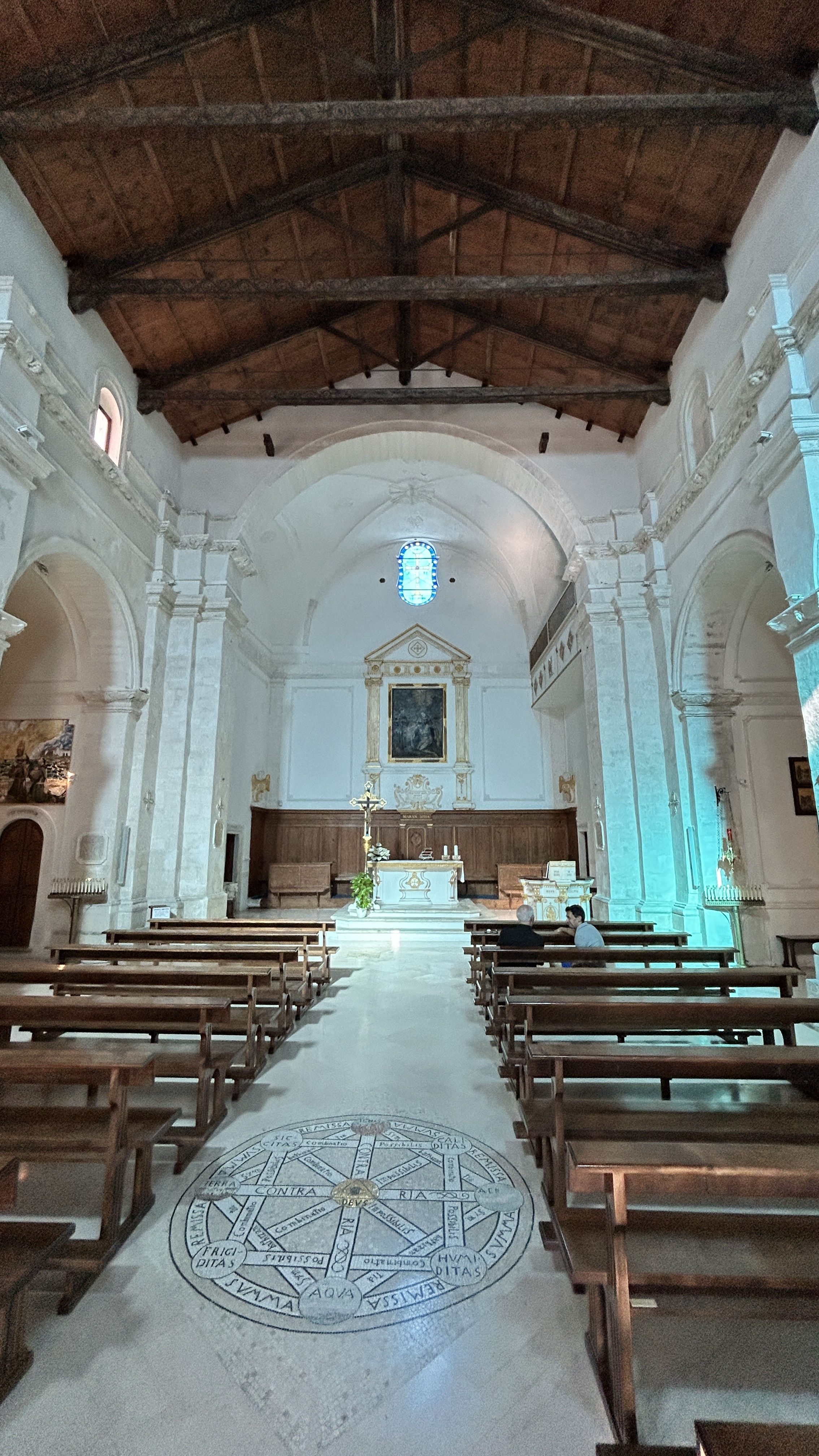 Mosaikboden einer Kirche