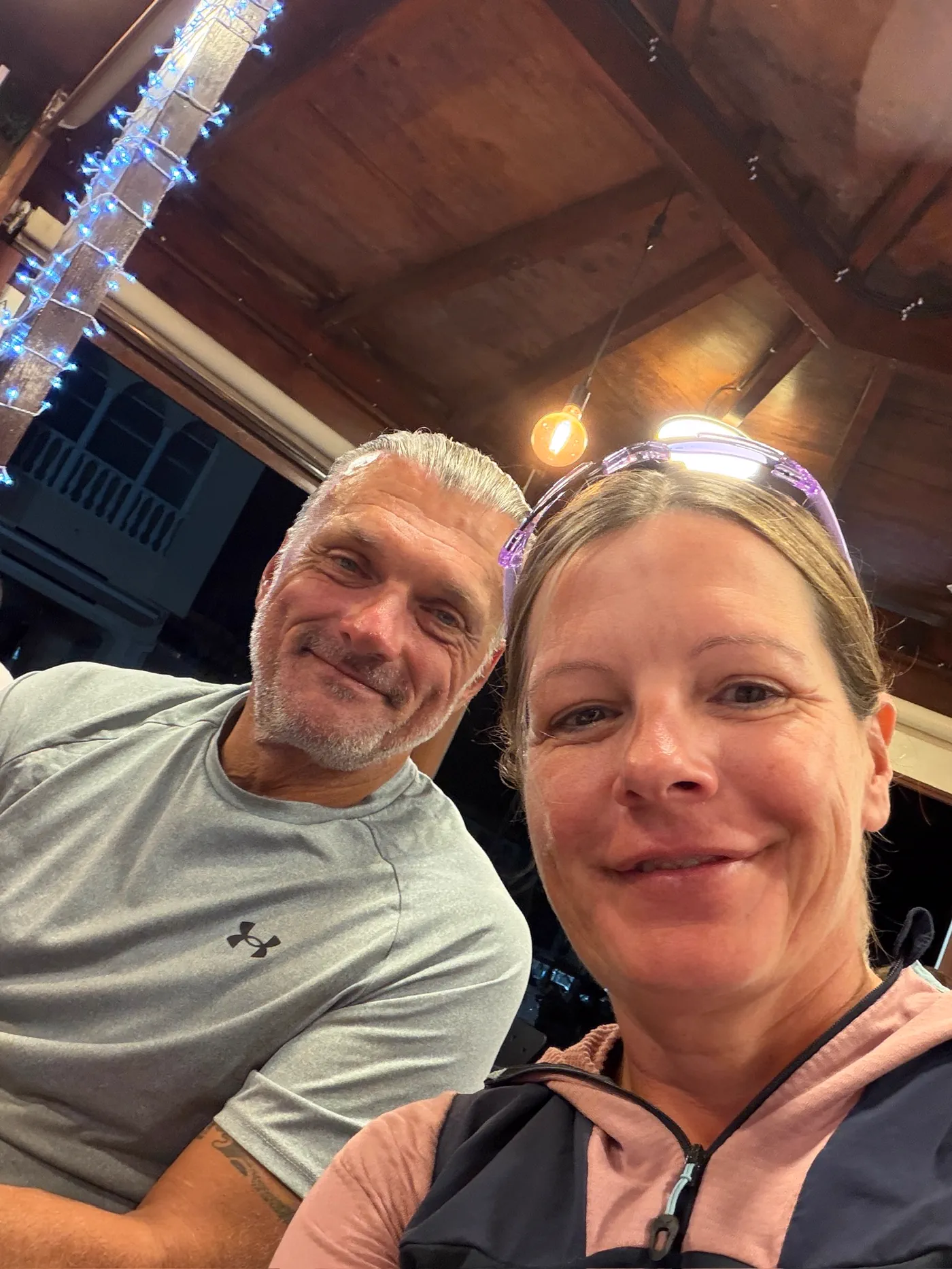 Conny und Peter am Abend