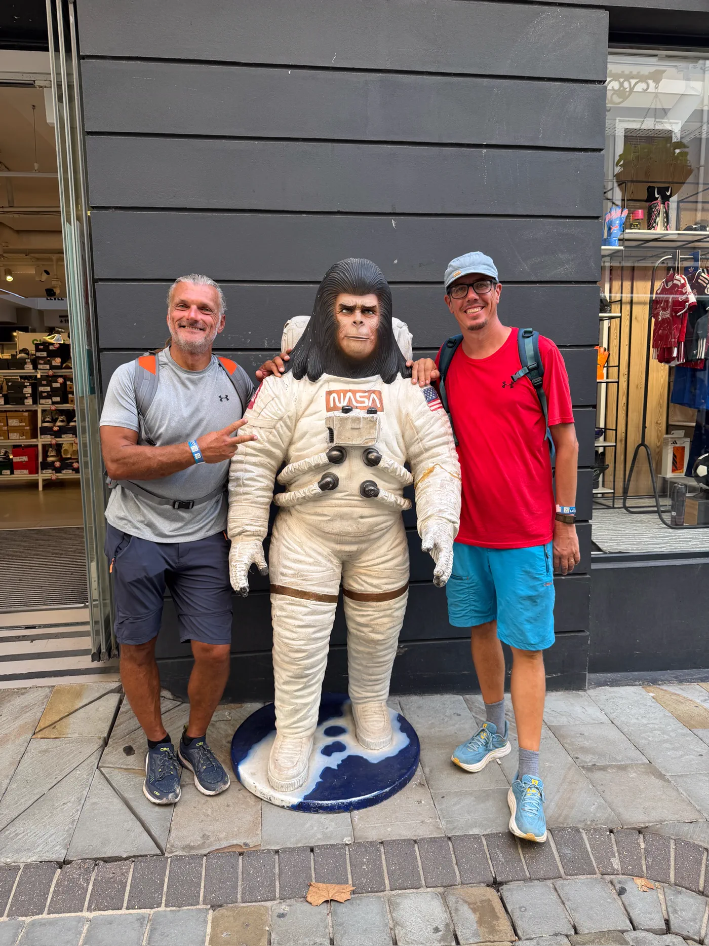 Souvenirbummel in der Stadt