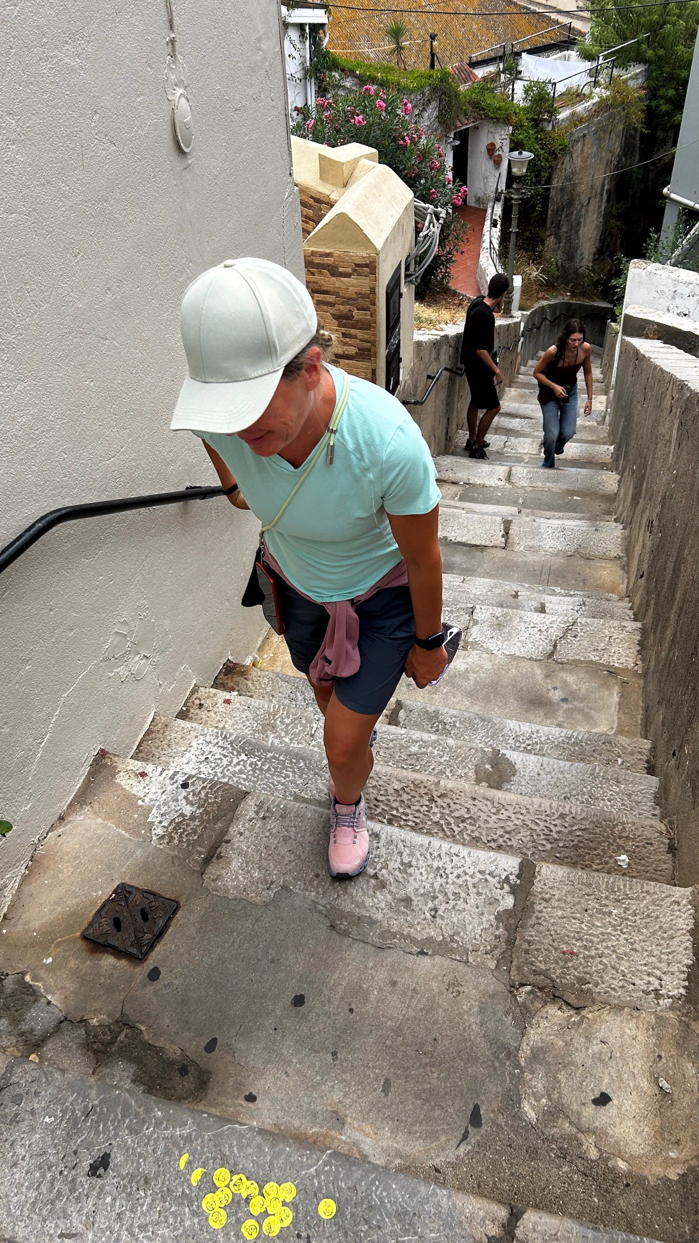 Conny auf dem Weg nach oben