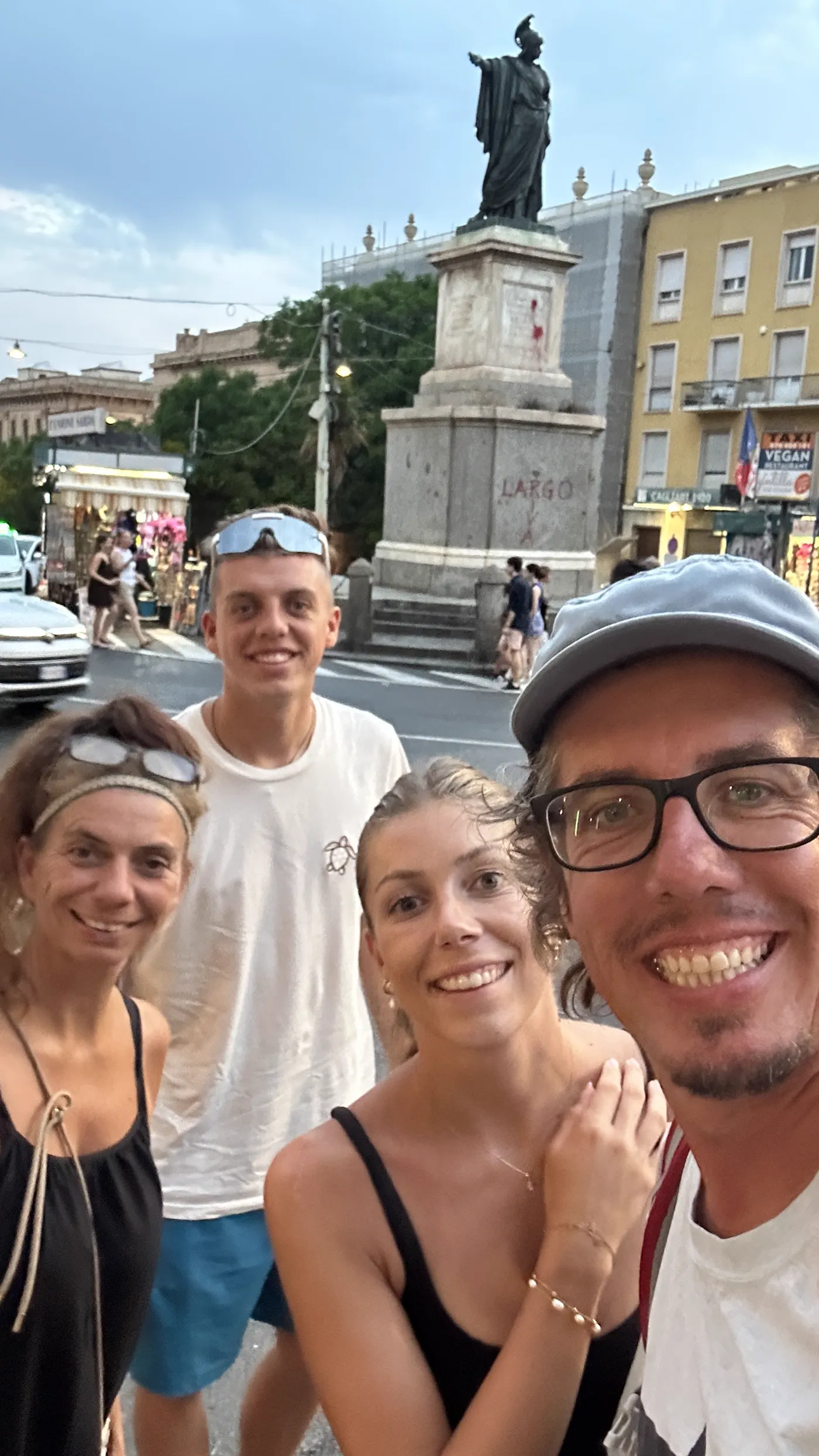 Gemeinsam unterwegs in Cagliari