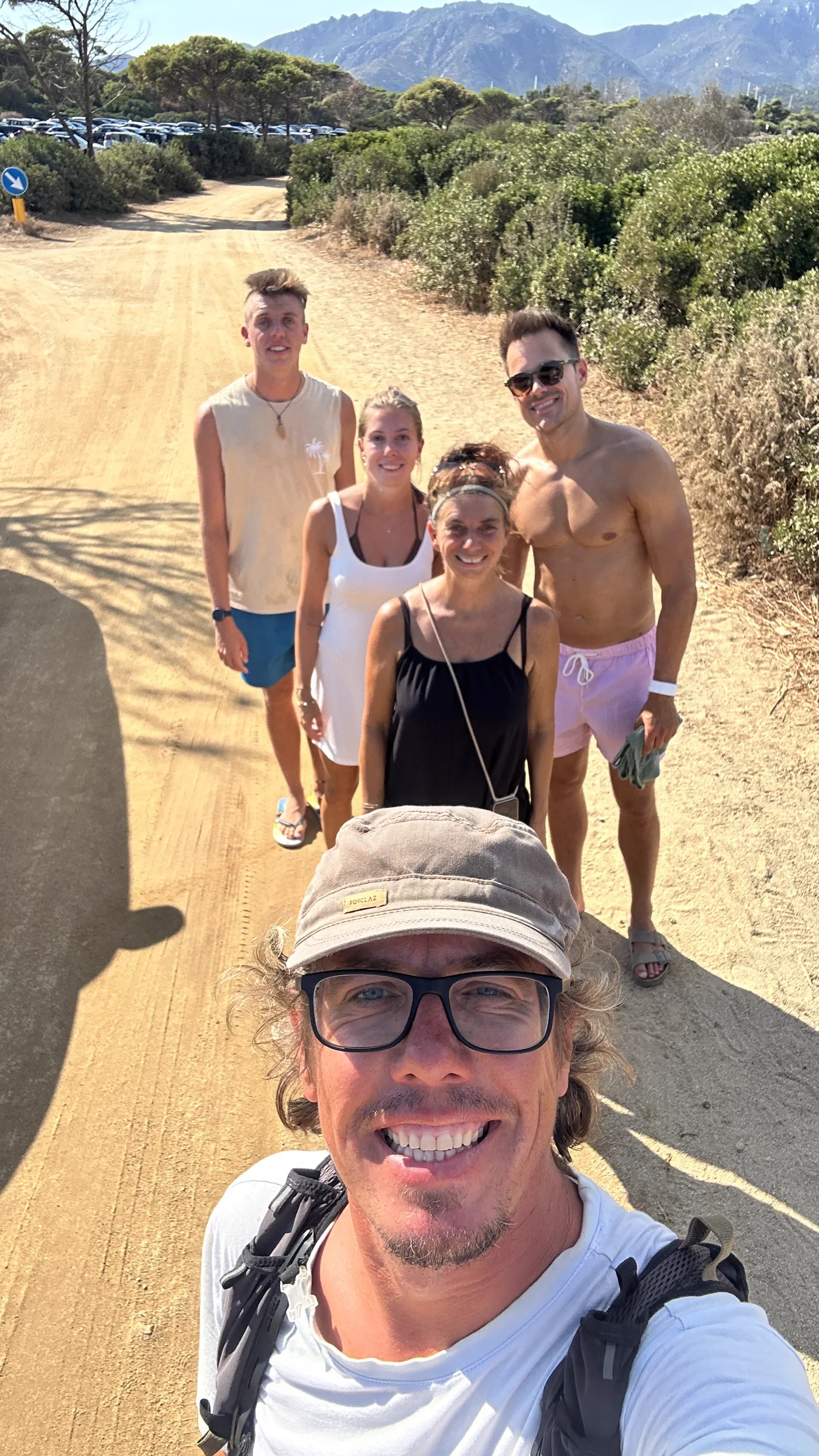 Spaziergang zum Strand