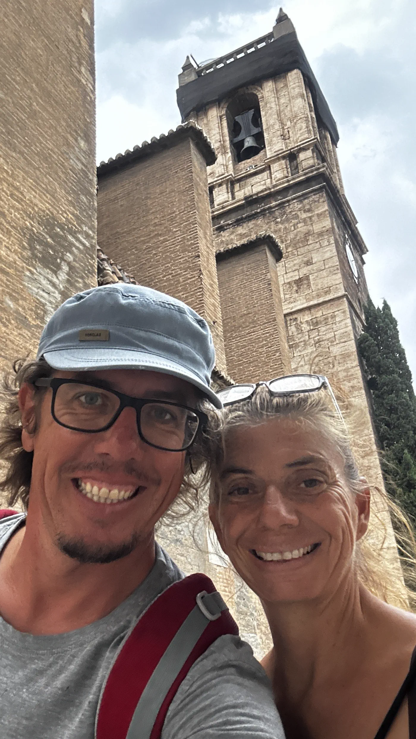 Doris und Christian in der Altstadt von Valencia