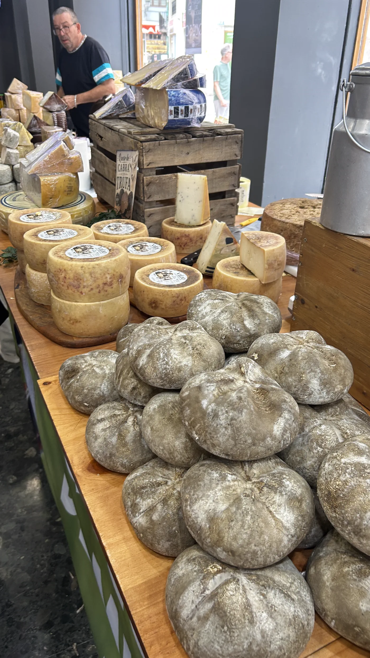 Käsestand im Mercado Central